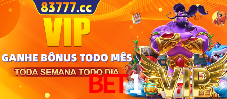Banner promocional do BET1 oferecendo 100% de recompensas adicionais contínuas para quem fizer o login diário (Daily sign-in), com um mascote de coelho.
